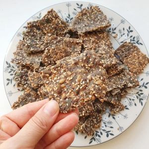 Seed crispbread at Moonihelves in Tallinn