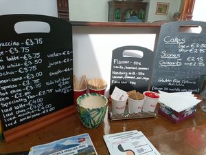 Menu at Castle Books  in Castlebar