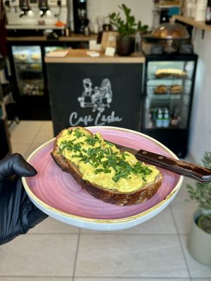 No Egg Bread   at Café Láska in Vienna