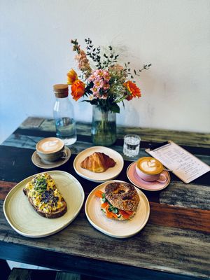 Small brunch   at Café Láska in Vienna