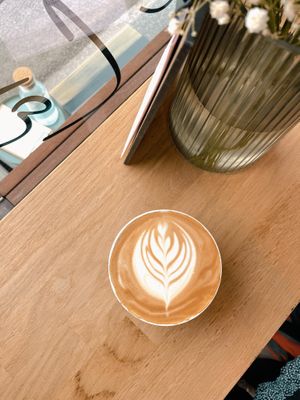 Coffee Art 💫  at Café Láska in Vienna