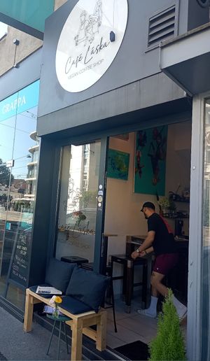  at Café Láska in Vienna