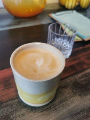 Cappuccino at Café Láska in Vienna