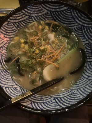 Ramen soup  at Daizu Ramen in Berlin