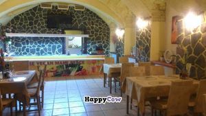 Inside at Mr. Hau in Prague