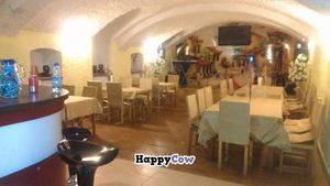 Inside at Mr. Hau in Prague