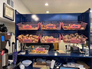 ordering counter at Kismet Bagels - Rittenhouse Square in Philadelphia