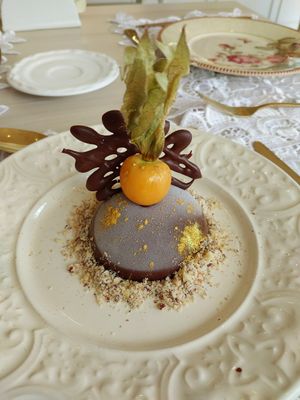 Sobremesa Prêmio Impera 2024 - Healthy Sphere 🍫🍊 at Tássia Healthy Bakery in Bauru