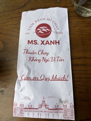 Packaging  at Tiệm Bánh Mi Chay Ms Xanh in Da Nang