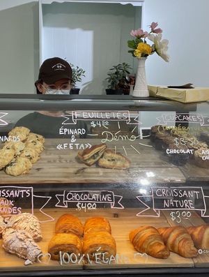 100% vegan! at Sophie Sucree in Montreal