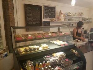 drinks and desserts at Sophie Sucree in Montreal