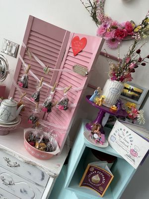 Decorations  at Sophie Sucree in Montreal