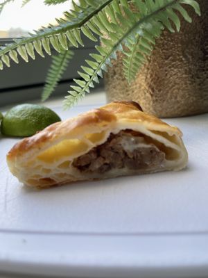 “Sausage and Mozzarella” roll  at Sophie Sucree in Montreal