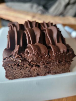 Brownie ganache at Sophie Sucree in Montreal