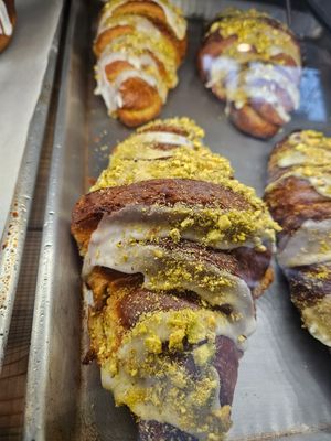 Pistachio croissant 😋 at Sophie Sucree in Montreal