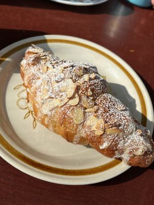 Almond croissantt  at Sophie Sucree in Montreal