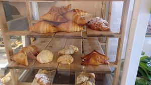 Croissants are damn good !! at Sophie Sucree in Montreal