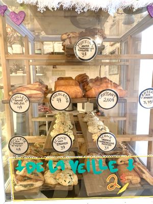 Croissants, scones, muffins, and puff pastries  at Sophie Sucree in Montreal