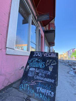 Exterior at Sophie Sucree in Montreal