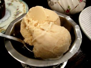 Caramel ice cream. Life can't get better than that. at Sophie Sucree in Montreal
