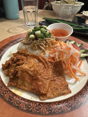 Broken rice platter   at Saigon Lotus - Yonge in Toronto