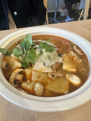 Spicy hue noodle soup  at Saigon Lotus - Yonge in Toronto