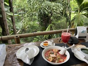   at Aurra Ammie Vegetarian Restaurant in Pak Chong