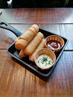 Tequeños at Mad Mad Vegan - Barcelona in Barcelona