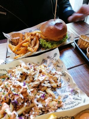 Chick'n Rock'n burger at Mad Mad Vegan - Barcelona in Barcelona