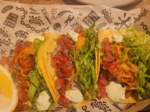 Tacos were good but a bit cold at Mad Mad Vegan - Barcelona in Barcelona