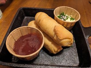 Tequeños at Mad Mad Vegan - Barcelona in Barcelona