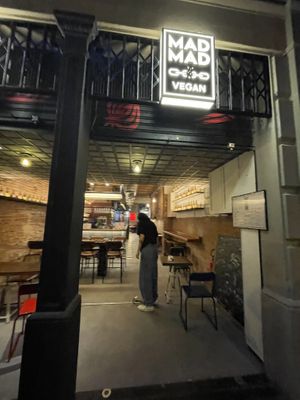 Entrance  at Mad Mad Vegan - Barcelona in Barcelona
