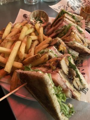 Sandwich club  at Mad Mad Vegan - Barcelona in Barcelona