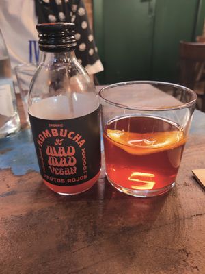 Kombucha at Mad Mad Vegan - Barcelona in Barcelona