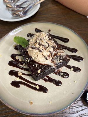 American brownie   at Mad Mad Vegan - Barcelona in Barcelona