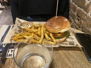 Chicken burger   at Mad Mad Vegan - Barcelona in Barcelona