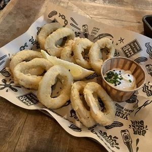 Calamares vegetales  at Mad Mad Vegan - Barcelona in Barcelona