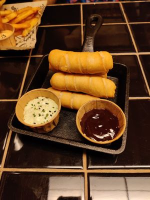 Tequeños at Mad Mad Vegan - Barcelona in Barcelona