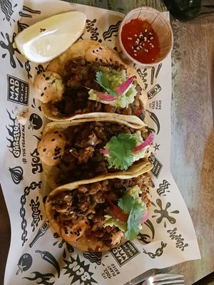 Tacos at Mad Mad Vegan - Barcelona in Barcelona