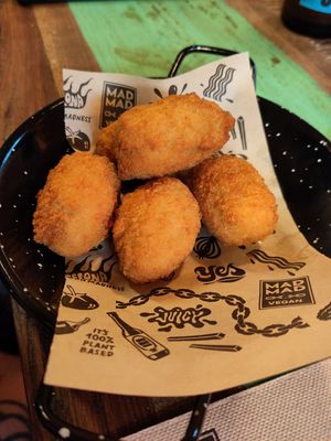 Croquettes at Mad Mad Vegan - Barcelona in Barcelona