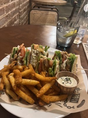 ClubSandwich  at Mad Mad Vegan - Barcelona in Barcelona