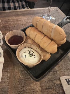 Cheese straws   at Mad Mad Vegan - Barcelona in Barcelona