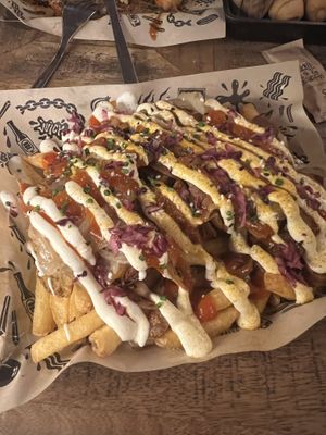 hot dogs  at Mad Mad Vegan - Barcelona in Barcelona