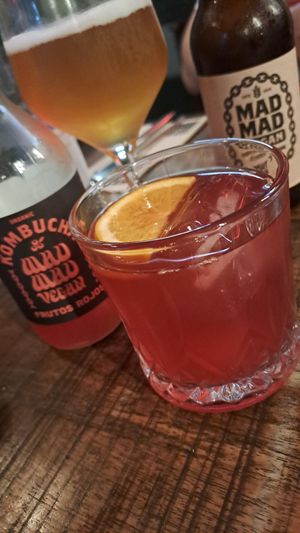 Homemade kombucha, 👍 good at Mad Mad Vegan - Barcelona in Barcelona