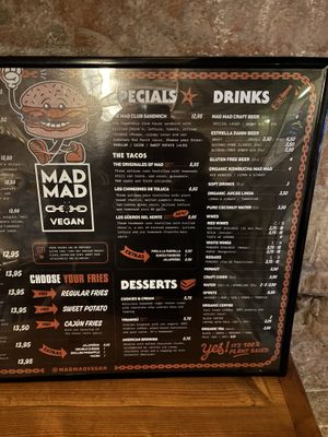   at Mad Mad Vegan - Barcelona in Barcelona