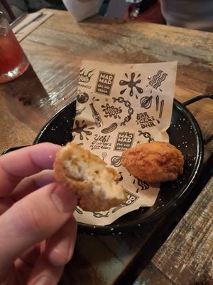 Croquettas at Mad Mad Vegan - Barcelona in Barcelona