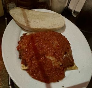 Vegan Lasagna  at Alfio's Pizza in St Croix