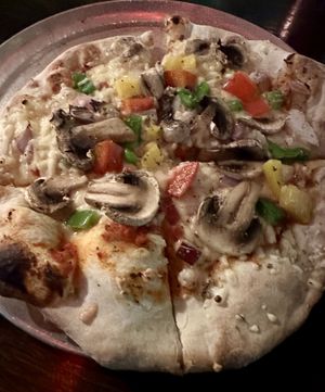 Vegan Veggie Pizza  at Alfio's Pizza in St Croix