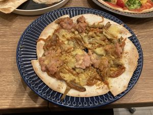 Omni meat pizza   at This is Me Kitchen in Fujisawa