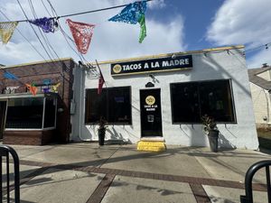 View from outside   at Tacos A La Madre in College Park